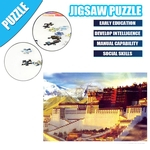 Adulto Crian?as enigma Holiday Gift Toy Puzzle 1000PC enigma Padr?o Paisagem