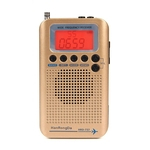 Aeronaves Rádio Portátil banda completa Banda receptor FM / AM / SW com Display