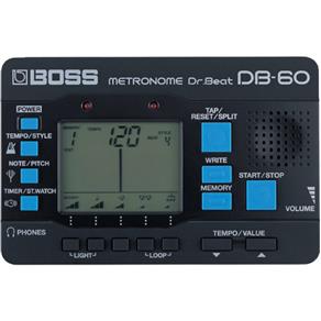 Afinador de Guitarra com Metrônomo DB-60 o Display LCD - Boss
