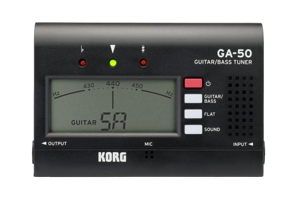 Afinador para Guitarra e Baixo Korg Ga-50 Compacto