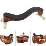 Ajustável Shoulder madeira de borracha Violin descanso acolchoado para 4/4 Tamanho violino violino Parts & Accessories