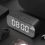 Alarm Clock Radio com Wireless Speaker Bluetooth FM Radio Night Light quartos casa cozinha do escritório Crianças