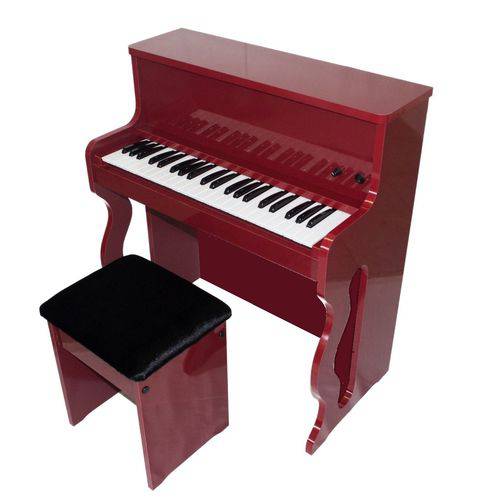 Albach Pianos Infantil Bordo - Brinquedo de Luxo e Elegância
