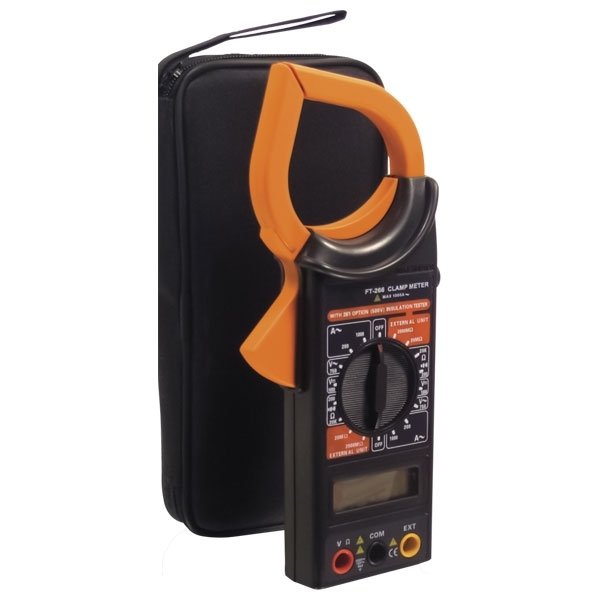 Alicate Amperímetro Digital Med Temperatura Ld-266c Loud