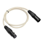 Alta qualidade XLR Homem para Mulher Microfone Cabo de áudio Mic Cable (1 m)