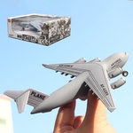 Alta Simulação Diecsts liga Boeing C17 avião de transporte Puxe Aircraft presente modelo Regressar Solid model toolbox