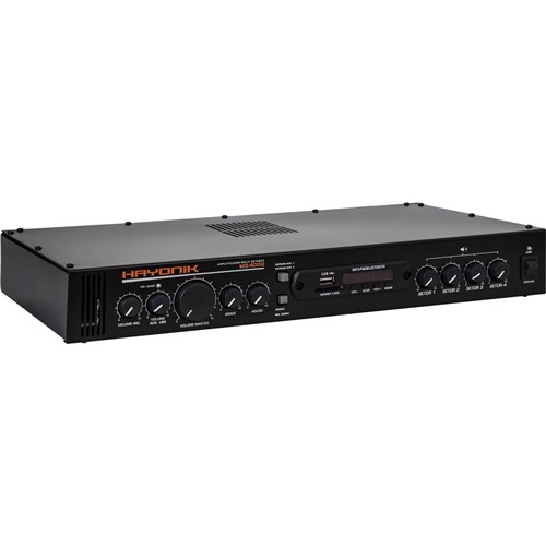 Amplificador 400W Rms Multi Setores - Ms4000 - Hayonik