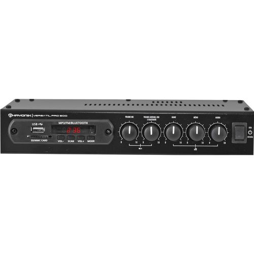 Amplificador 50w com Bluetooth Versatil Pro-500 Preto Hayonik