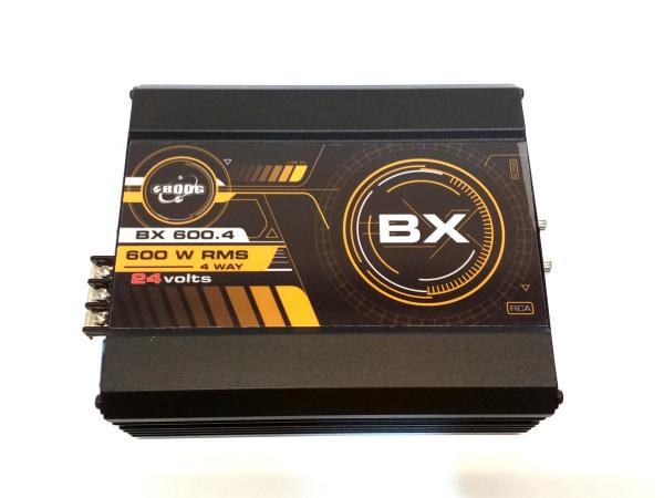 Amplificador Boog Bx 600.4 Digital 4 Canais 600w - 24 Volts