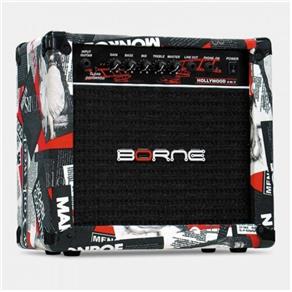 Amplificador Caixa para Guitarra Borne Strike G70 Guitarra - 110/220v - Vermelho