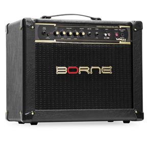 Amplificador Caixa para Guitarra Borne Vorax 1050 50w com Fonte para 5 Pedais - Varias Cores - 110/220v - Preto