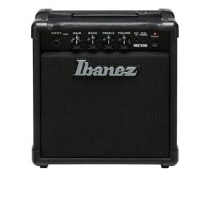 Amplificador Combo para Guitarra IBZ10G Ibanez 10W Entrada 6,5" Power Jam Preto