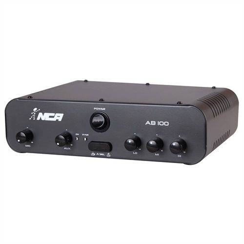 Amplificador Compacto 100w Rms Rca Bivolt Ab100 Ll Áudio