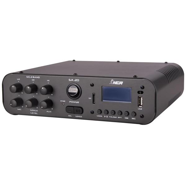 Amplificador Compacto 100w Rms Rca Usb Bivolt Sa20 Ll Áudio