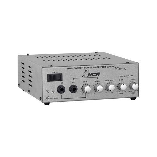 Amplificador Compacto Ab100 12v 1 Canal 25w Rms 4r Nca