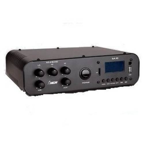 Amplificador Compacto de Potência Sa10 - Nca - com Rádio Fm e Usb