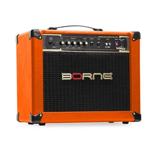 Amplificador Cubo Borne Vorax 1050 50w Laranja Orange