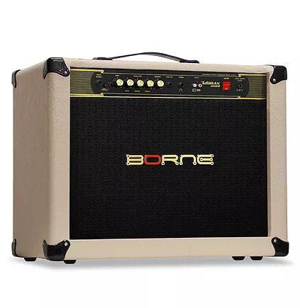 Amplificador Cubo para Guitarra Vorax 2100 100W Creme Borne