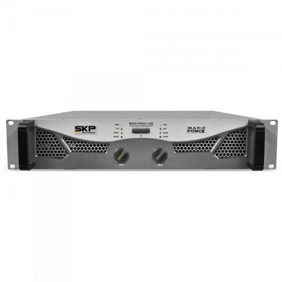 Amplificador "D" 1300W MAXD-1320 Prata SKP