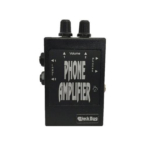 Amplificador de Fone de Ouvido Phone Amplifier - Black Bug