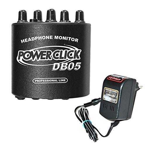 Amplificador de Fone de Ouvido Power Click Db 05 com Fonte