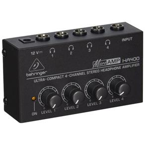 Amplificador de Fones Power Play Ha400 - Behringer