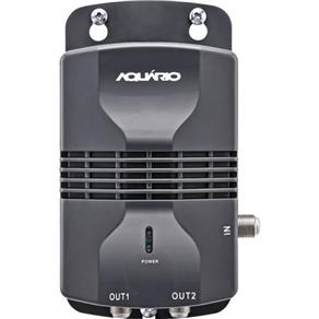 Amplificador de Linha para Antena Externa 20 Db Al1020 Preto Aquario