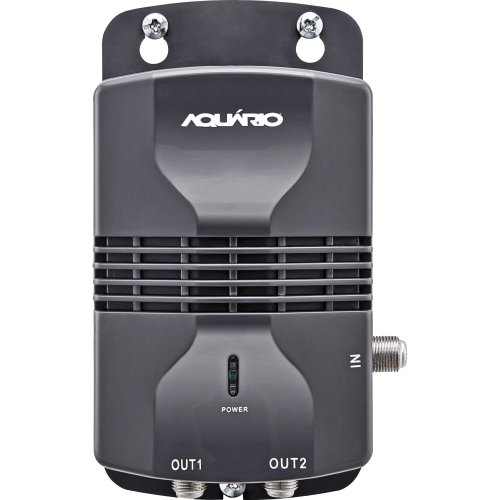 Amplificador de Linha para Antena Externa 20 DB AL1020 Preto Aquario