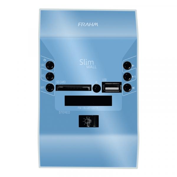 Amplificador de Parede Frahm Slim Wall 30W Bivolt Azul