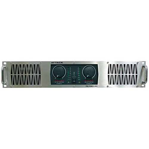 Amplificador de Potencia 5000W por Canal 4 Ohms Pp 5002 - Attack