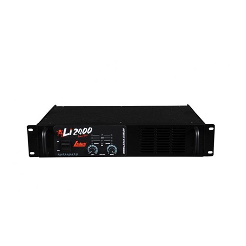 Amplificador de Potência 600W Li-2400 - Leacs