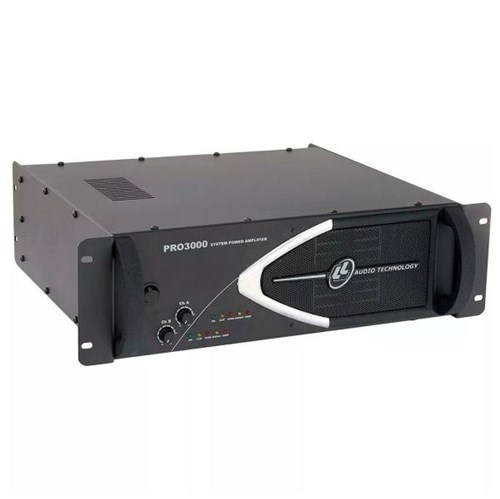 Amplificador de Potência 750W 4 OHMS PRO 3000 - LL AUDIO