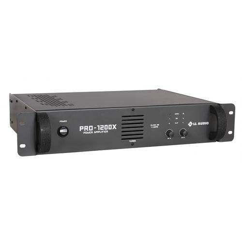 Amplificador de Potência LL Áudio PRO1200X 300W RMS 4 Ohms Bivolt