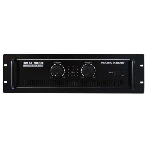 Amplificador de Potência Mark Audio MK 3600 - 02 Canais 600W - MK3600