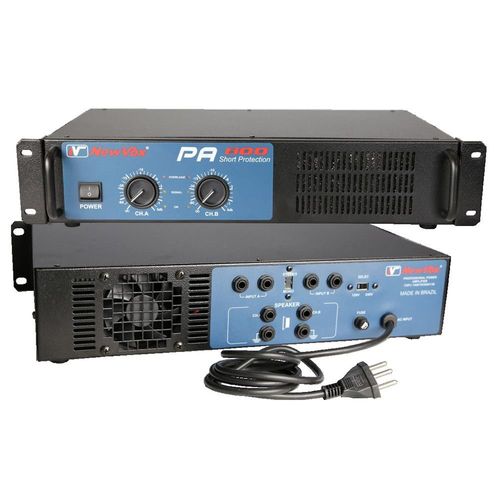 Amplificador de Potência Sppa600 2 Canais 300w 4/8 Ohms Somplus