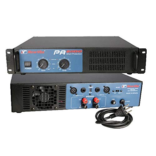 Amplificador de Potência SPPA2800 2 Canais 1400W 4/8 Ohms SomPlus