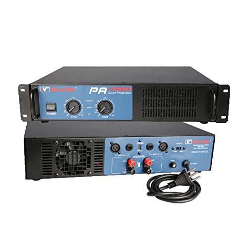 Amplificador de Potência SPPA8000 2 Canais 4000W 4/8 Ohms SomPlus