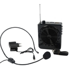 Amplificador de Voz com Microfone para Professores K-150 Preto