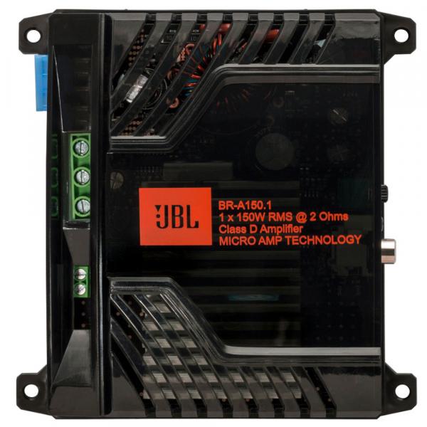 Amplificador Digital JBL BR-A150.1 - 1x 150W RMS - 2 Ohms
