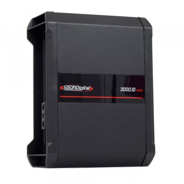 Amplificador Digital Soundigital Sd3000.1d Nano 3000w 2 Ohms