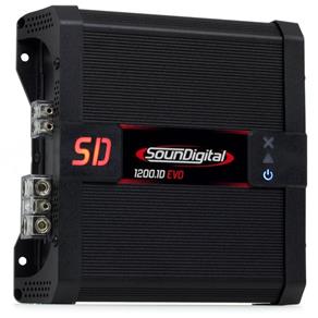 Amplificador Digital Soundigital SD1200.1D 1567W Rms 1 Ohm