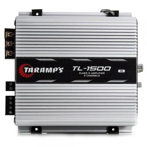 Amplificador Digital Taramps TL 1500 390W RMS 3 Canais 2 Ohms