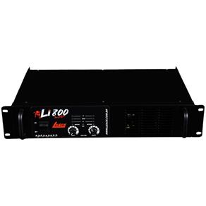 Amplificador Estéreo 2 Canais 200W LI 800 - Leacs
