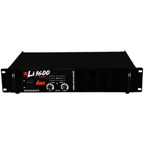 Amplificador Estéreo 2 Canais 400W LI 1600 - Leacs
