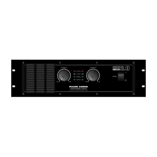 Amplificador Estéreo MK 2.0 2000W 2 Ohms - Mark Audio