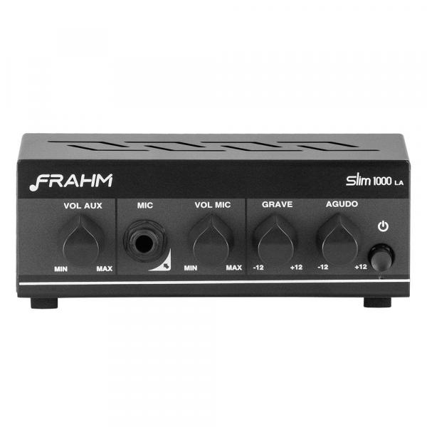 Amplificador Frahm Slim G2 1000LA Receiver 40W RMS Até 12 Cx