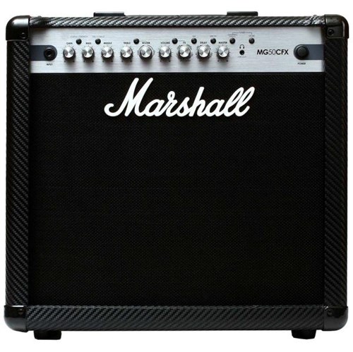Amplificador Guitarra Marshall Carbon Fiber MG50CFX