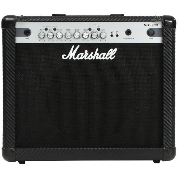 Amplificador Guitarra Marshall MG30CFX Carbon Fiber
