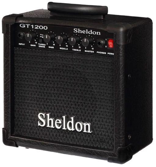 Amplificador Guitarra Sheldon Gt-1200 15w Rms - Preto