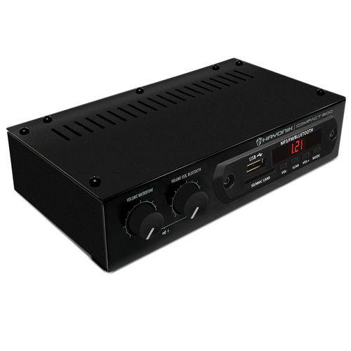 Amplificador Hayonik Compact 200 20w Rms 2 Canais 8 Ohms Usb Sd Rca